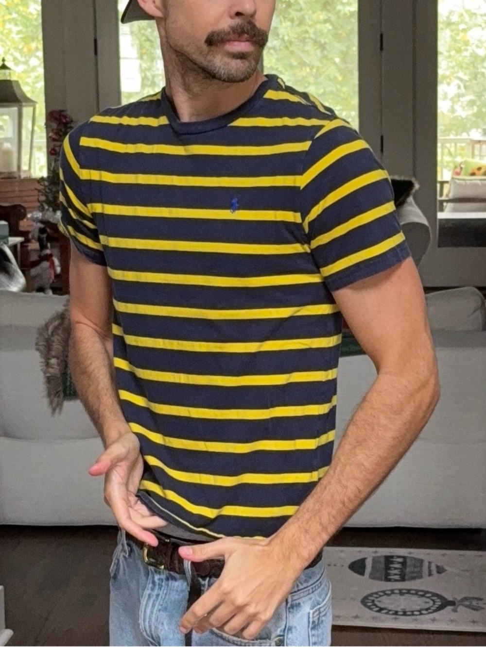 Polo Ralph Lauren Striped Baby Tee 🐎